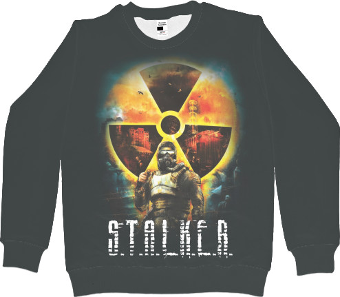 Men's Sweatshirt 3D - Stalker (1) - Mfest