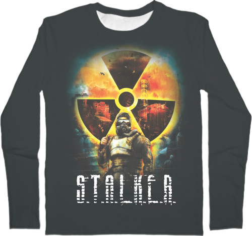 Men's Longsleeve Shirt 3D - Stalker (1) - Mfest