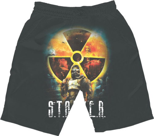 Men's Shorts 3D - Stalker (1) - Mfest