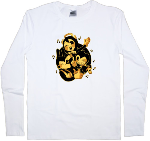 Men's Longsleeve Shirt - Bendy and the Ink Machine 28 - Mfest