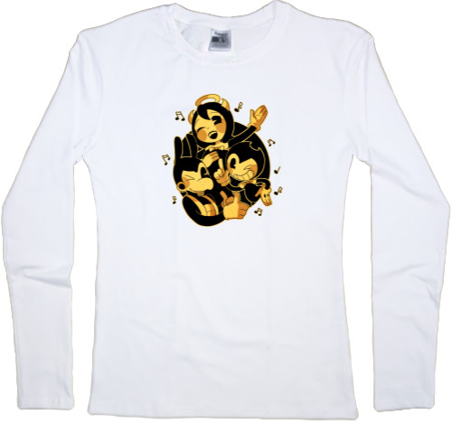 Women's Longsleeve Shirt - Bendy and the Ink Machine 28 - Mfest