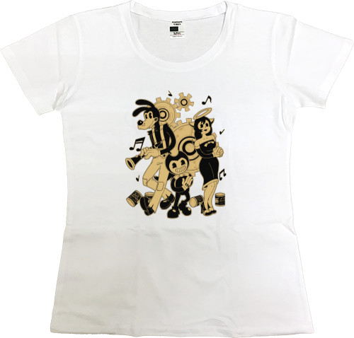 Women's Premium T-Shirt - Bendy and the Ink Machine 27 - Mfest