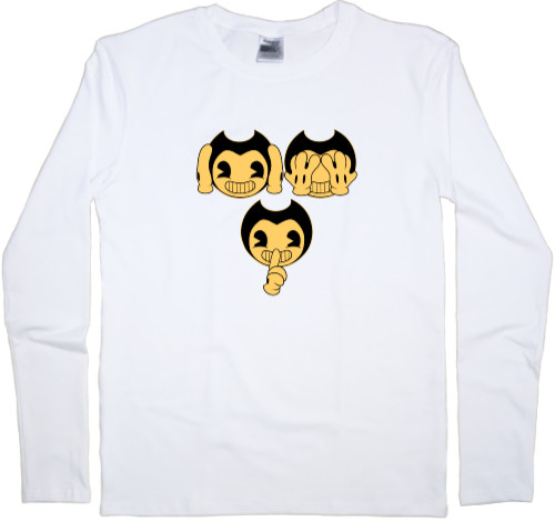 Men's Longsleeve Shirt - Bendy and the Ink Machine 26 - Mfest