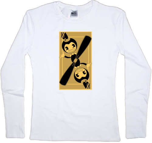 Women's Longsleeve Shirt - Bendy and the Ink Machine 18 - Mfest