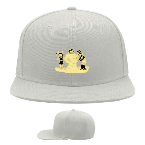 Snapback Baseball Cap - Bendy and the Ink Machine 17 - Mfest