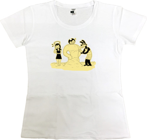 Women's Premium T-Shirt - Bendy and the Ink Machine 17 - Mfest