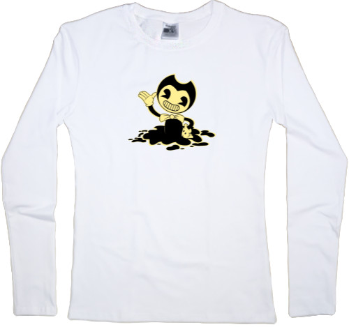 Women's Longsleeve Shirt - Bendy And The Ink Machine 12 - Mfest