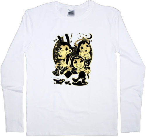 Men's Longsleeve Shirt - Bendy And The Ink Machine 11 - Mfest