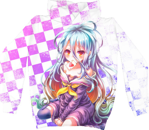 Kids' Hoodie 3D - No Game No Life (1) - Mfest