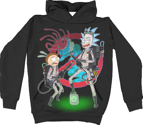 Unisex Hoodie 3D - Рик и Морти (Косплей) - Mfest