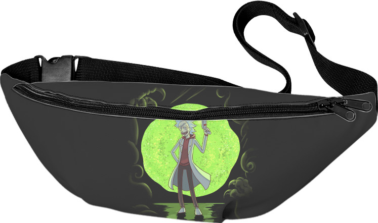 Рик и Морти - Fanny Pack 3D - Rick VS Monsters - Mfest