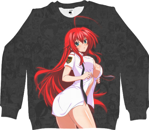 Kids' Sweatshirt 3D - Rias Gremory (1) - Mfest