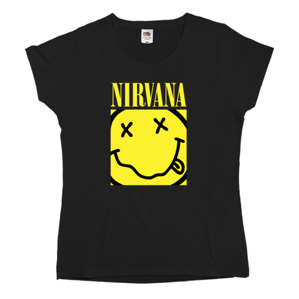 Women's T-shirt Fruit of the loom - Nirvana (3) - Mfest