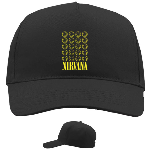 Baseball Caps - 5 panel - Nirvana (2) - Mfest