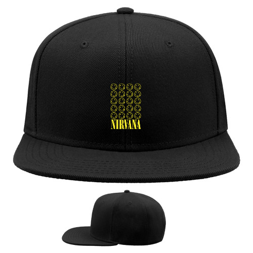 Snapback Baseball Cap - Nirvana (2) - Mfest