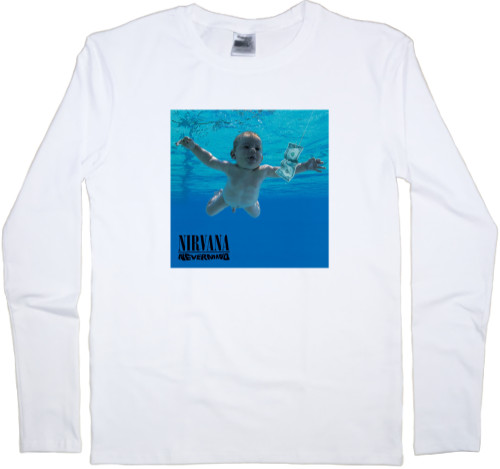 Men's Longsleeve Shirt - Nirvana (1) - Mfest