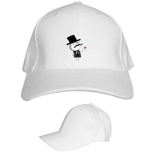 Kids' Baseball Cap 6-panel - Мем с вином - Mfest