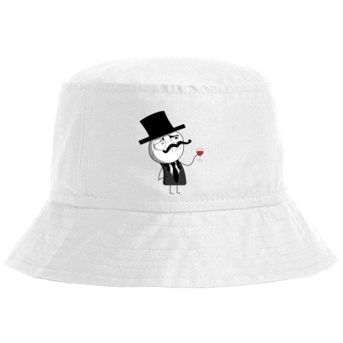 Bucket Hat - Мем с вином - Mfest