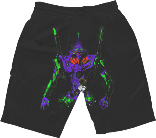 Men's Shorts 3D - EVANGELION 1 - Mfest