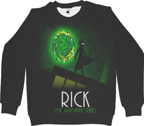 Kids' Sweatshirt 3D - Rick and Morty 05 - Mfest