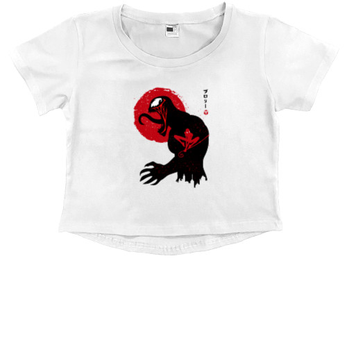 Kids' Premium Cropped T-Shirt - Venom 2 - Mfest