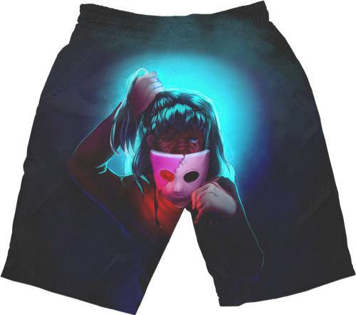 Men's Shorts 3D - Sally Face (8) - Mfest