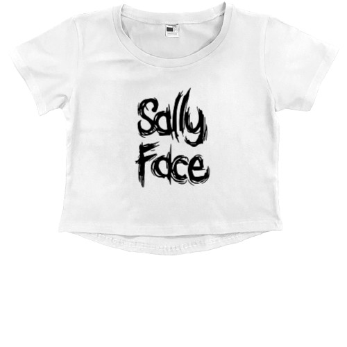 Kids' Premium Cropped T-Shirt - Sally Face (6) - Mfest