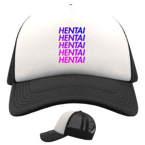 Trucker Cap - Hentai (Text 1) - Mfest