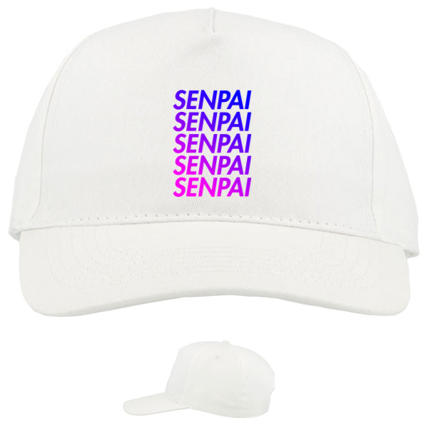 Baseball Caps - 5 panel - Senpai (Text 1) - Mfest