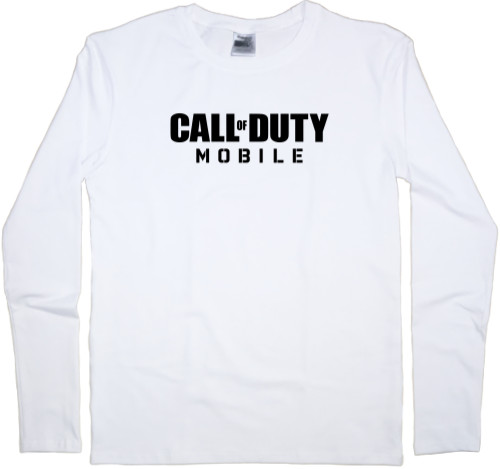 Men's Longsleeve Shirt - Call of Duty (Лого сзади) - Mfest