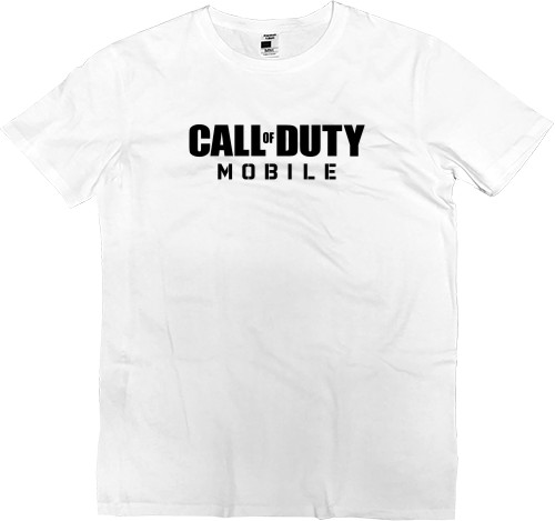 Men’s Premium T-Shirt - Call of Duty (Лого сзади) - Mfest