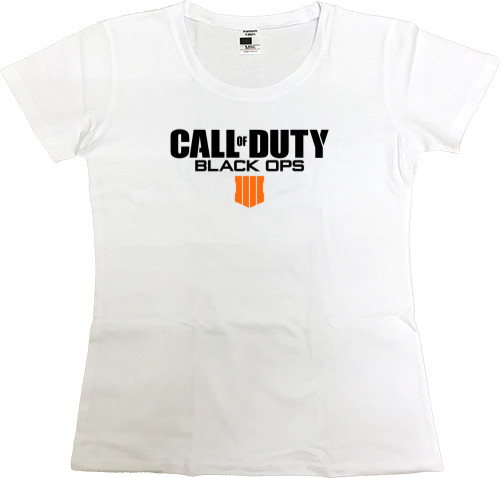 Women's Premium T-Shirt - Call of Duty: Black Ops 4 (2) - Mfest