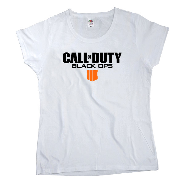 Women's T-shirt Fruit of the loom - Call of Duty: Black Ops 4 (2) - Mfest