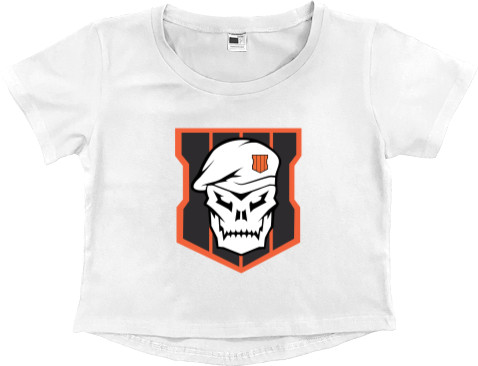 Women's Cropped Premium T-Shirt - Call of Duty: Black Ops 4 (1) - Mfest