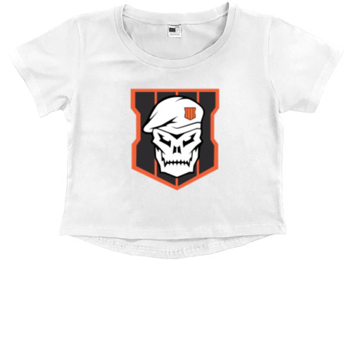 Kids' Premium Cropped T-Shirt - Call of Duty: Black Ops 4 (1) - Mfest