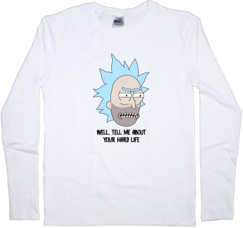 Kids' Longsleeve Shirt - Rick and Morty 04 - Mfest