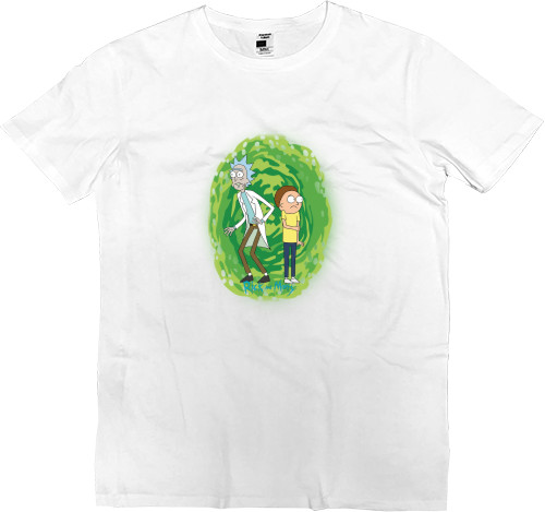 Men’s Premium T-Shirt - Rick and Morty 03 - Mfest