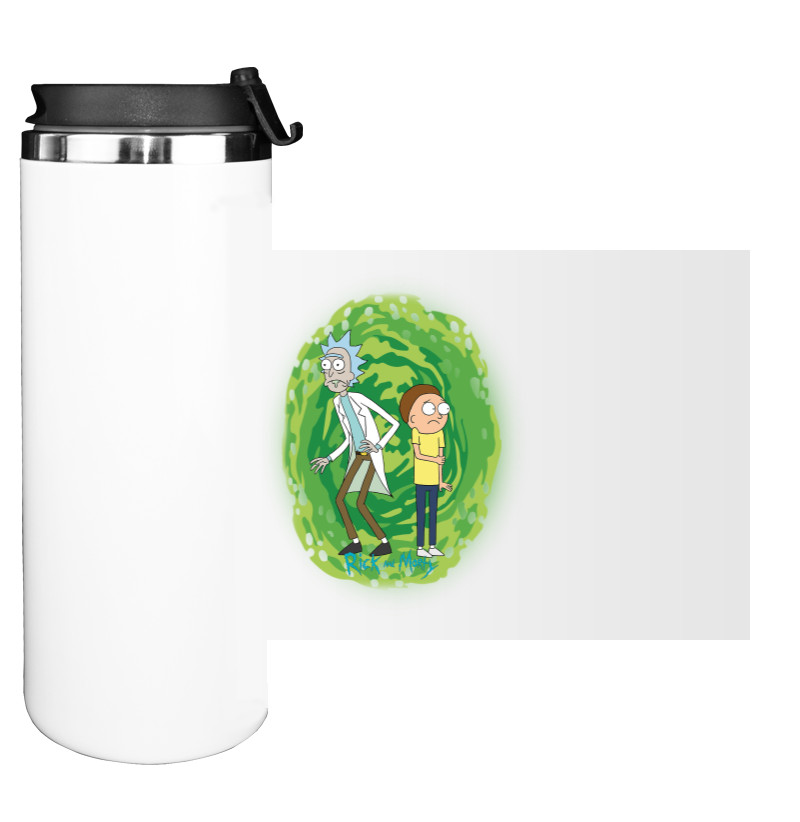 Water Bottle on Tumbler - Rick and Morty 03 - Mfest