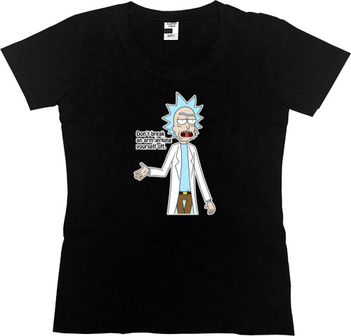 Women's Premium T-Shirt - Rick and Morty 02 - Mfest