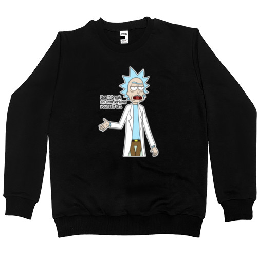 Men’s Premium Sweatshirt - Rick and Morty 02 - Mfest