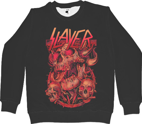 Men's Sweatshirt 3D - SLAYER (1) - Mfest