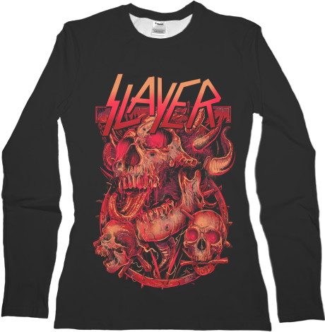 Women's Longsleeve Shirt 3D - SLAYER (1) - Mfest