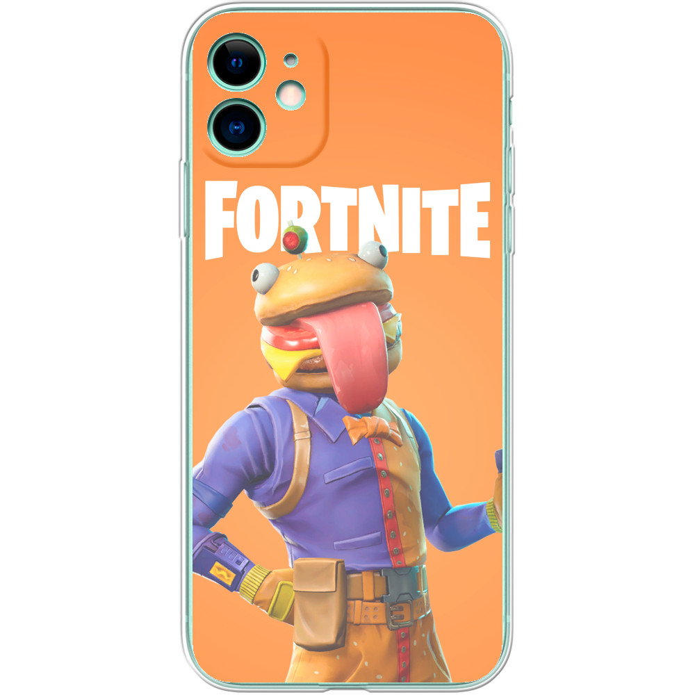 Чохол iPhone - Fortnite (Burger) - Mfest