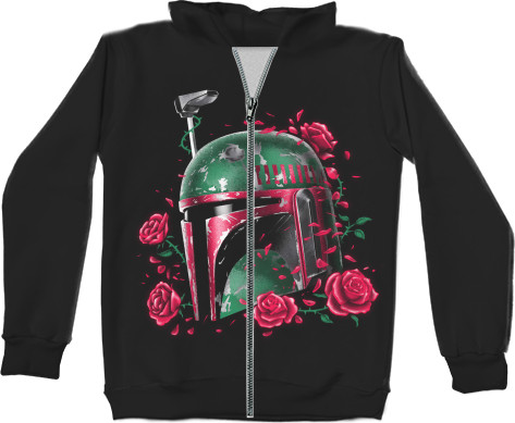 Unisex Zip-through Hoodie 3D - Star Wars (3) - Mfest