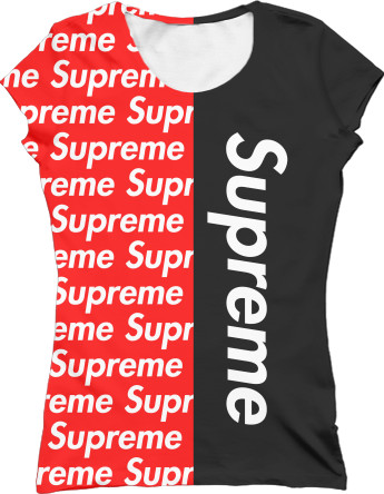 Women's T-Shirt 3D - Supreme [6] - Mfest