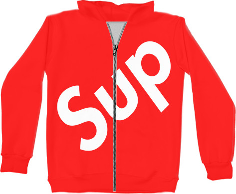 Unisex Zip-through Hoodie 3D - Supreme [4] - Mfest