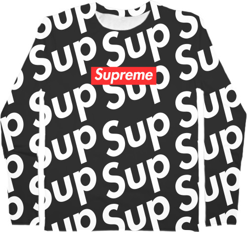 Men's Longsleeve Shirt 3D - Supreme [1] - Mfest