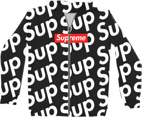 Unisex Zip-through Hoodie 3D - Supreme [1] - Mfest