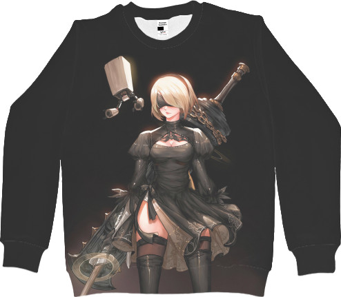 Men's Sweatshirt 3D - NieR: Automata (1) - Mfest