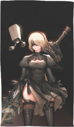 Towel 3D - NieR: Automata (1) - Mfest